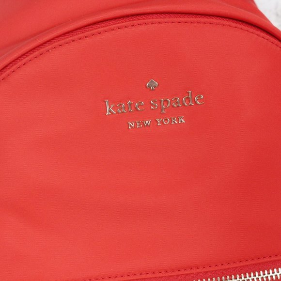 Kate Spade Chelsea Medium Nylon Backpack in Currant Jam - Picture 2 of 11